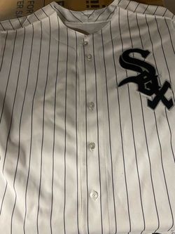 White Sox jersey , white/ blk, sz 52