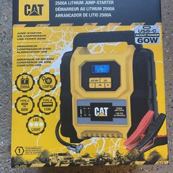 CAT 2500A Lithium Jump Starter Air Compressor & USB Power Bank