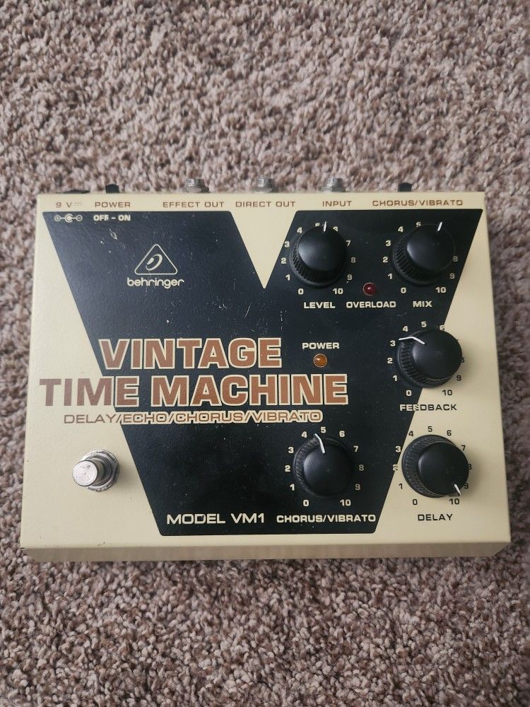 *Cash/ Trade - Behringer Vintage Time Machine Pedal