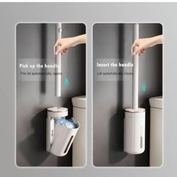 Disposable Toilet Brush Cleaning Kit