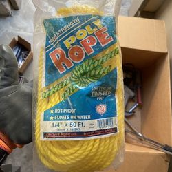 Poly Rope, Yellow