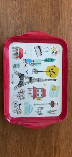 French souvenir trinket tray