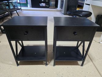 2 small cabinets