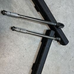 Two Pittsburgh Pro Torque Wrenches