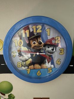 Clock Paw Patrol