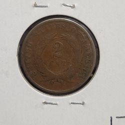 1867 2 cent