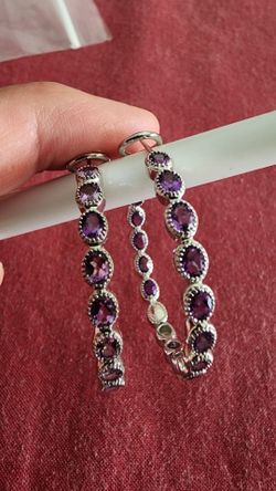 925 sterling silver hoop earrings