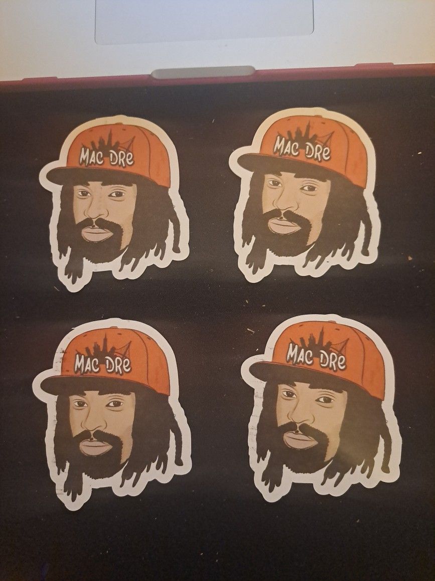 Mac Dre Laptop Stickers