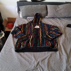 Vintage Coogi "Jasper 1" Hoodie Sweatshirt Size 4XL Brand New