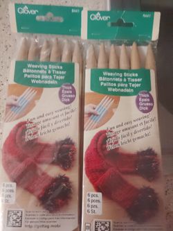 Weaving sticks brand new