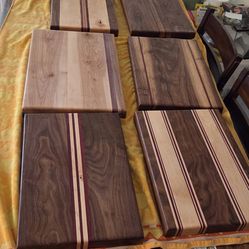Hand-Made Hardwood Cutting Boards