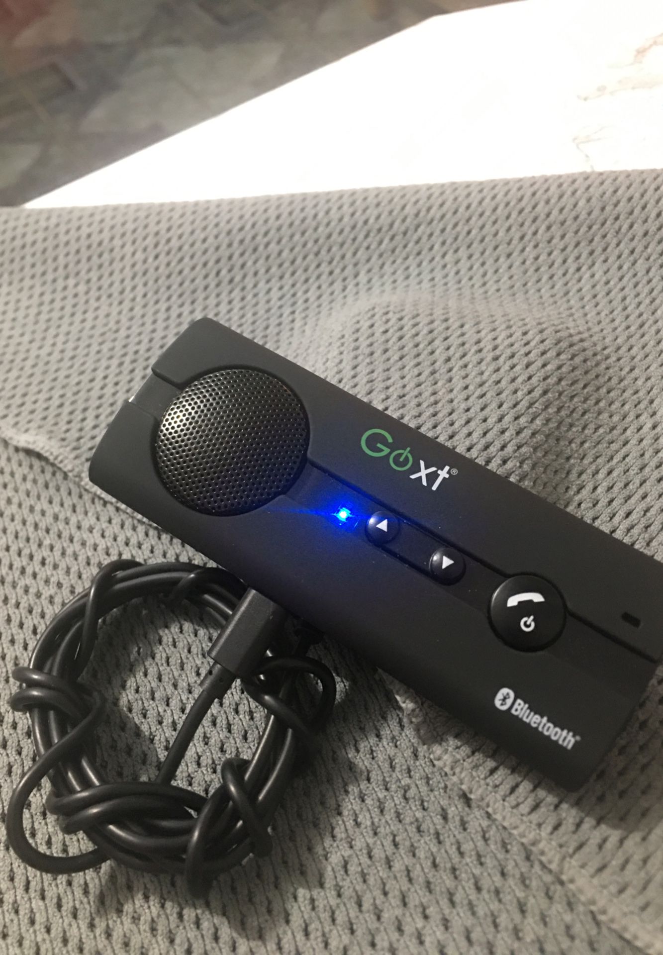 Custom Accessories Goxt Visor Mount Hands-Free Bluetooth Speaker Phone