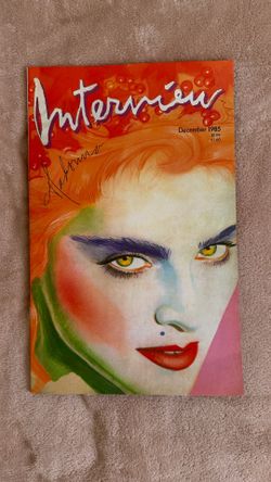 Interview Magazine X Gucci MADONNA Magazine (Limited Edition 1985 Reprint)