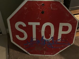 Stop sign