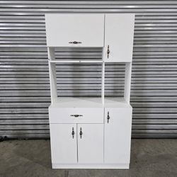Brand New In Box White Kitchen Pantry Cabinet