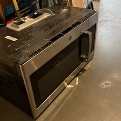 GE 1.6 cu. ft. Over-the-Range Microwave in Stainless Steel