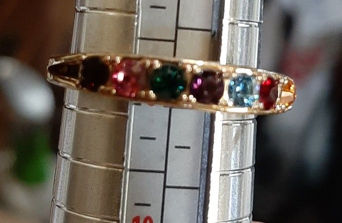 6 Stone Ring