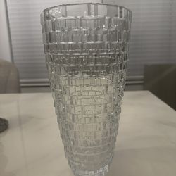 Mikasa Flower Vase  Crystal