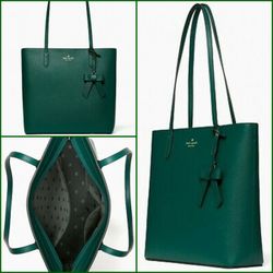 Kate Spade ♠️ Deep Jade Tote 