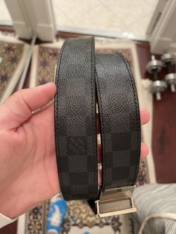 Authentic Men's Louis Vuitton Inventeur Damier Graphite Belt with  reversible strap for Sale in Fort Lauderdale, FL - OfferUp