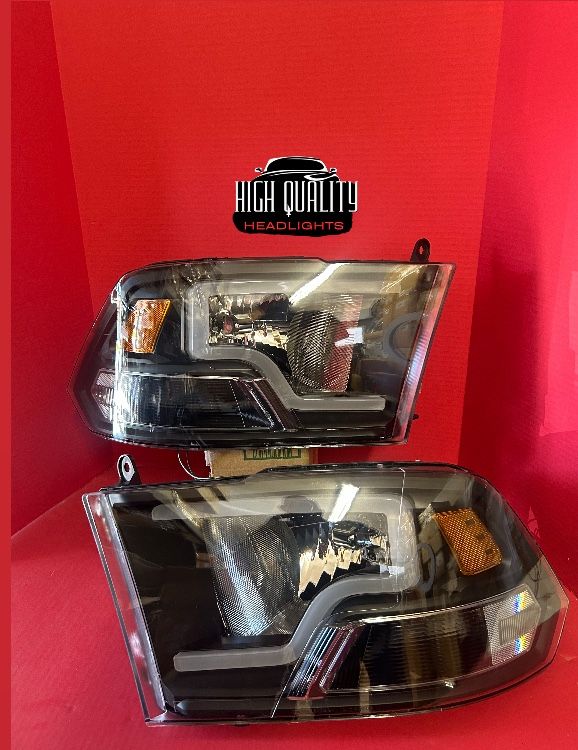 Dodge Ram 2009. 2018 Headlights.