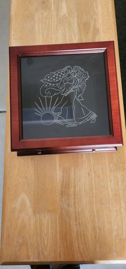 • PCS Wooden Display Case for stamps and coins