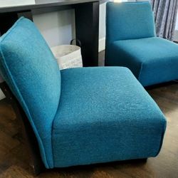 CB2 LOUNGE CHAIRS