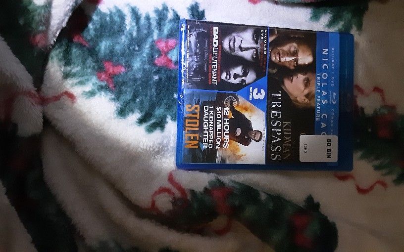 Blu Ray + DVD Combo Pack Triple Features Nicholas Cage New Never Opened 