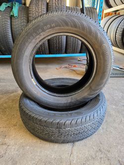 🔥 (2) 185 65 15 Continental & Firestone