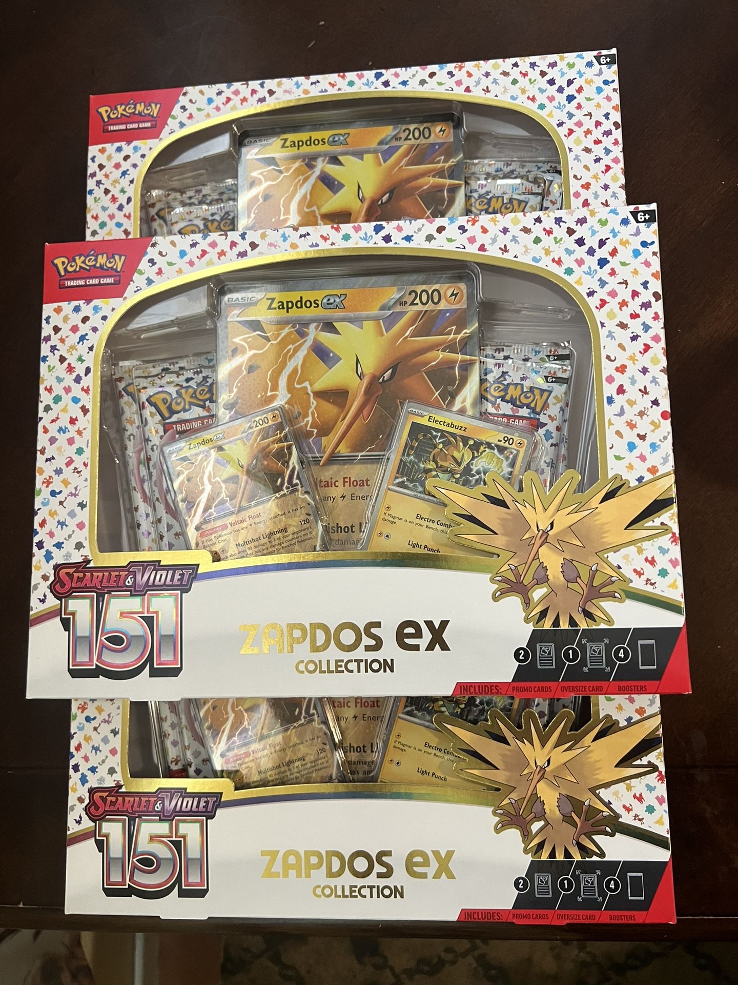 Pokemon Zapdos Ex Collection