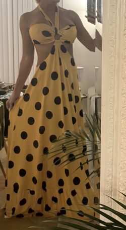 NEW Polkadot Maxi Dress