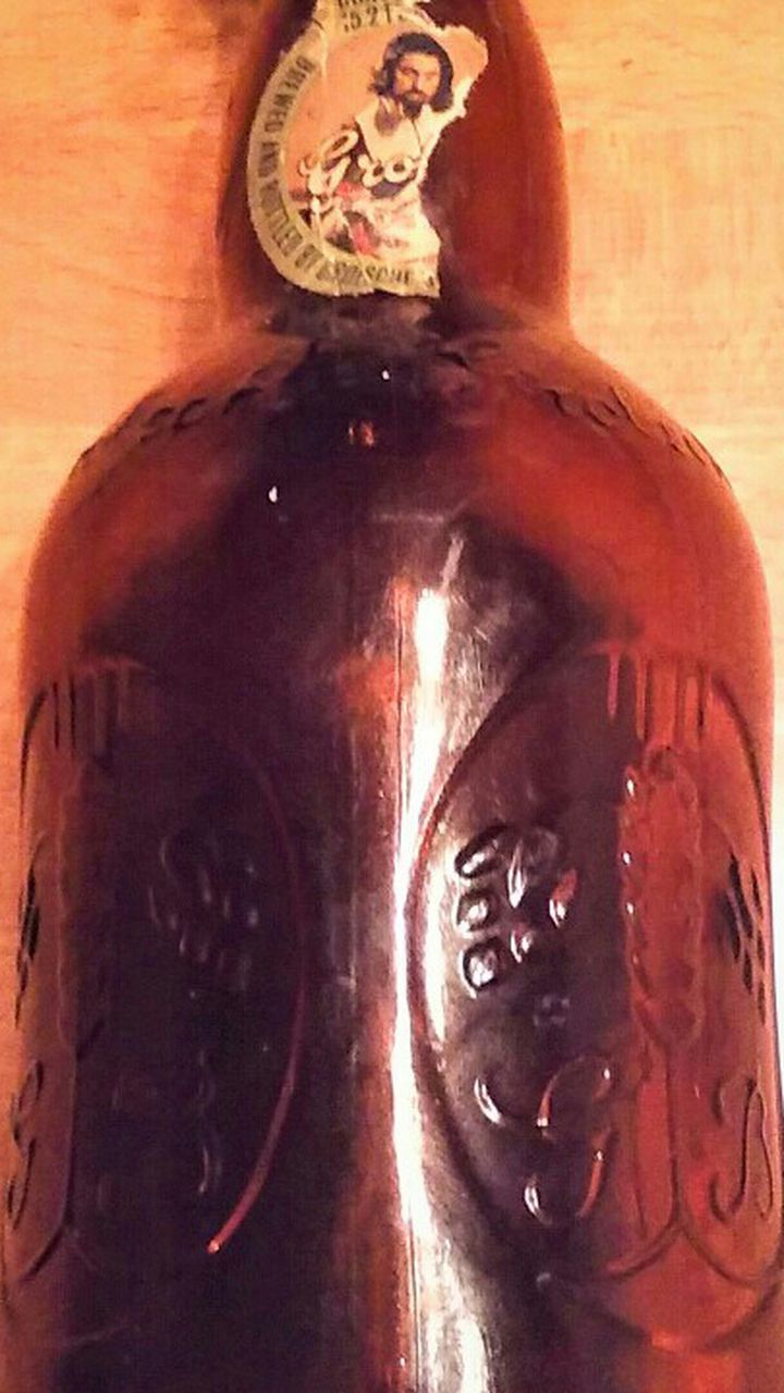 Grolsch Lager Beer Brown Glass Bottle Porcelain Flip Top