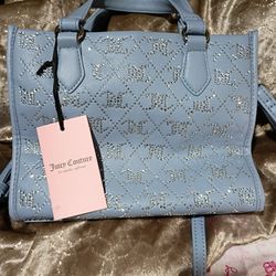 New Dusty Blue Juicy Couture Purse