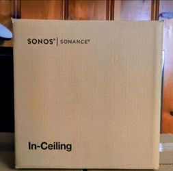 Sonos architectural n ceiling speakers with 6.5 inch woofer. Brand new sealed. Includes warranty.