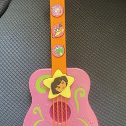 Dora The Explorer Toy Guitar