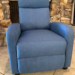 Blue Recliner