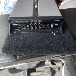 Jl Audio 4channel Amp And Mono 500