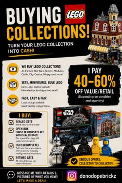BUYING LEGOS