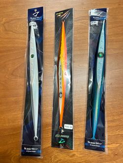 3 Jigging Master 500 & 600 Gram Deep Drop Fishing Jigs,