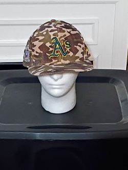 Oakland A's fitted cap size 7 5/8
