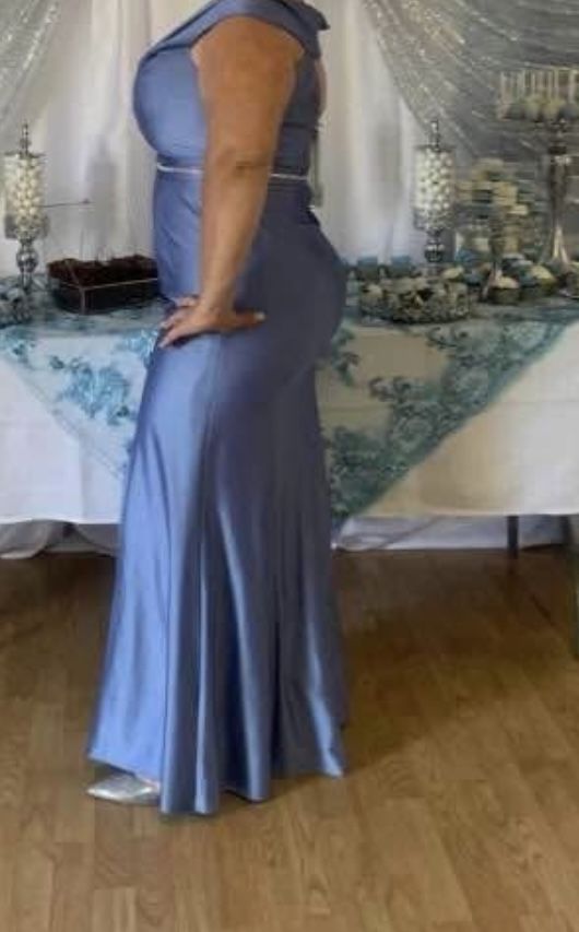 Blue Cocktail Dress