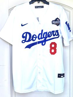 LARGE - DODGERS #8 KIKE HERNANDEZ  STITCHED REPLICA JERSEY