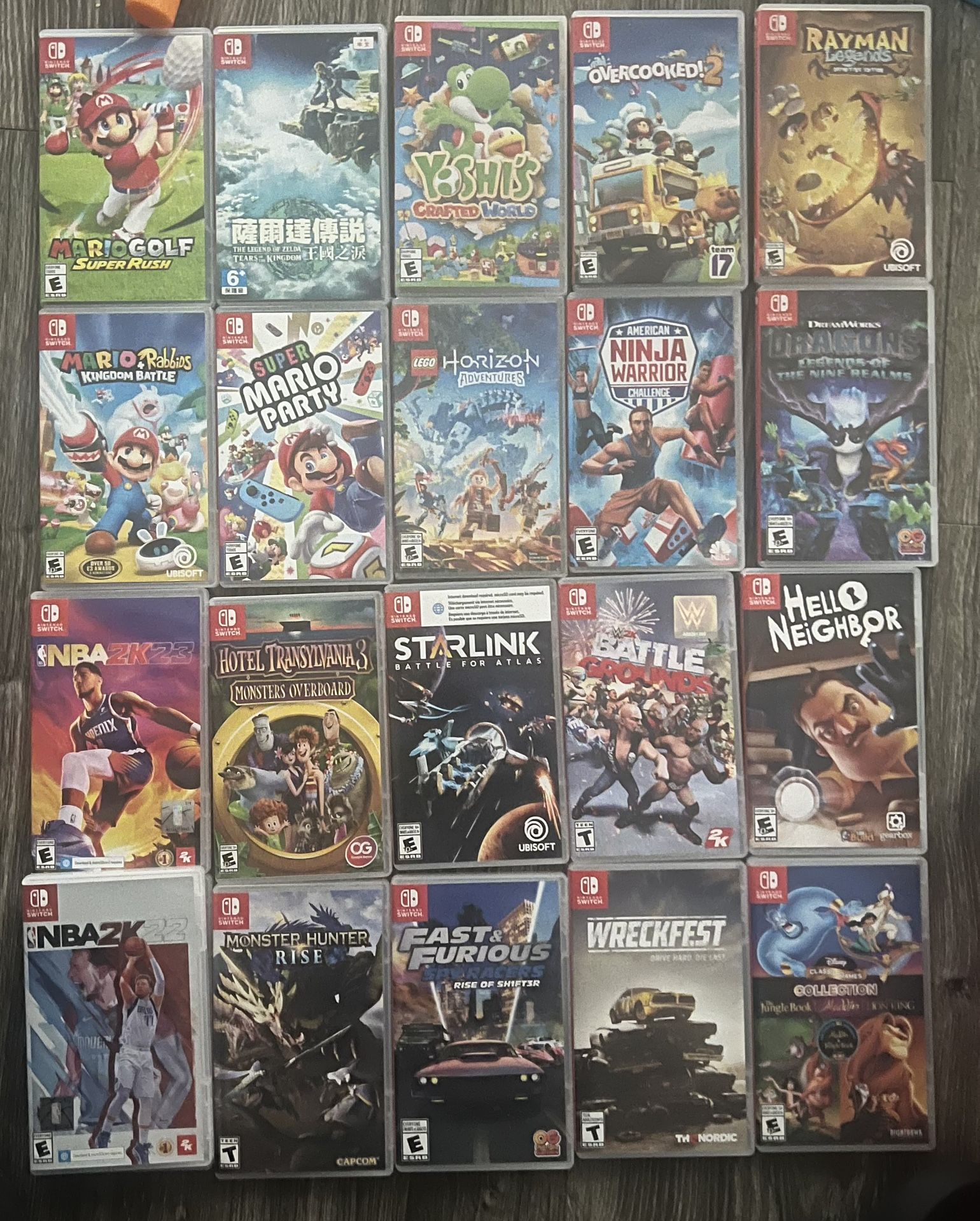 Nintendo Switch Games & More ( See Description )