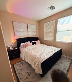California king platform bed frame