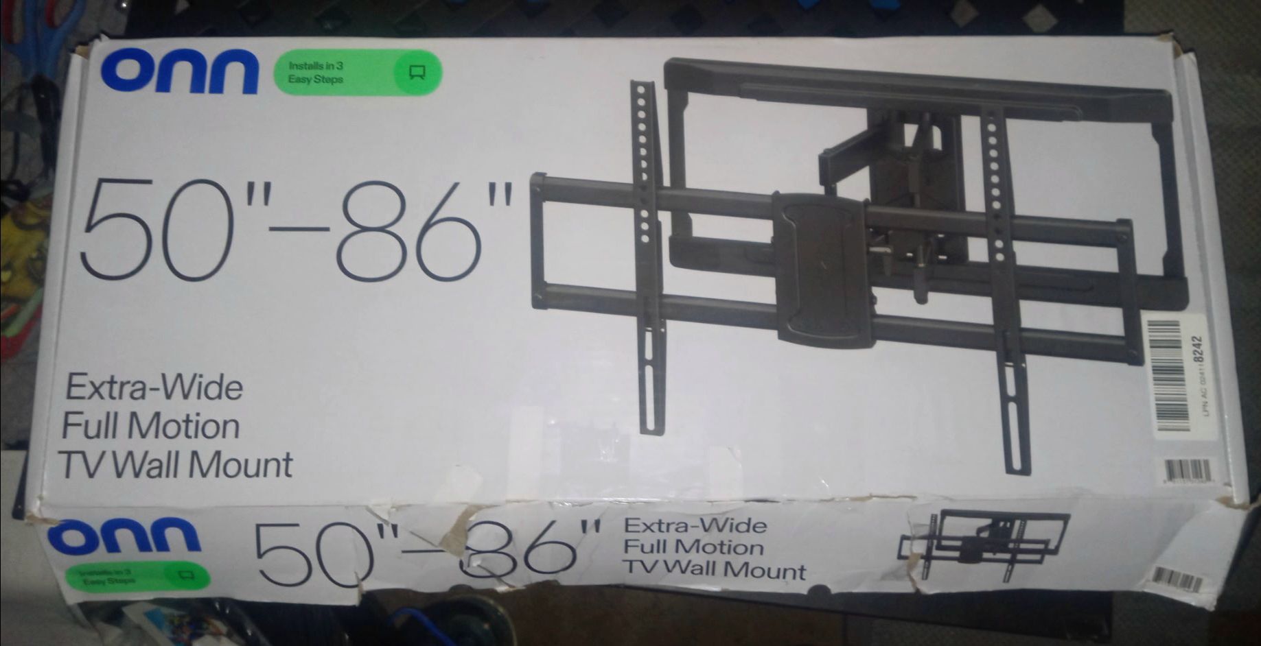 Full motion tv mount (all info in pic)