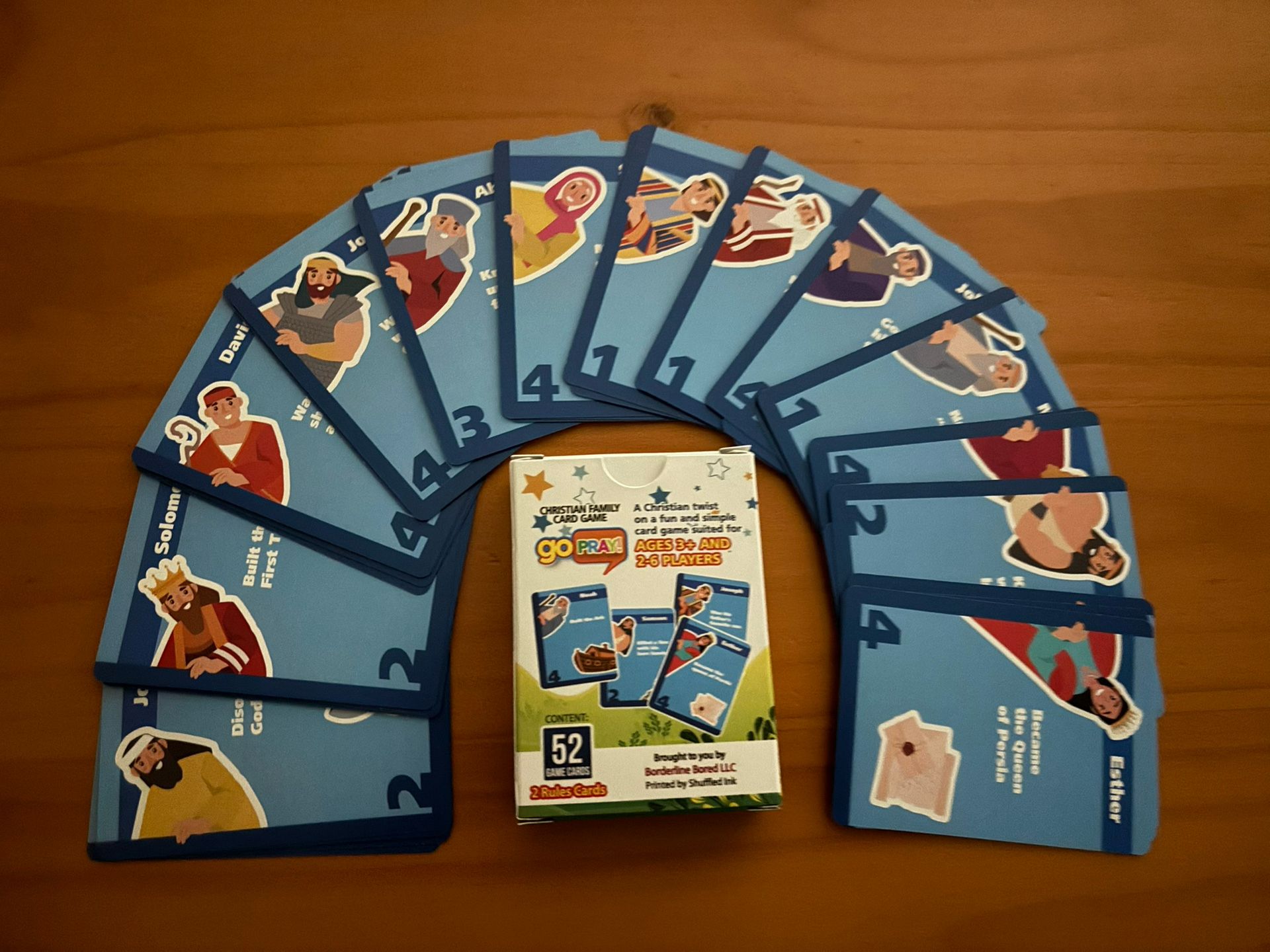Christian Family Card Game
