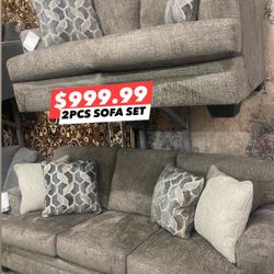 2pcs Sofa Set 