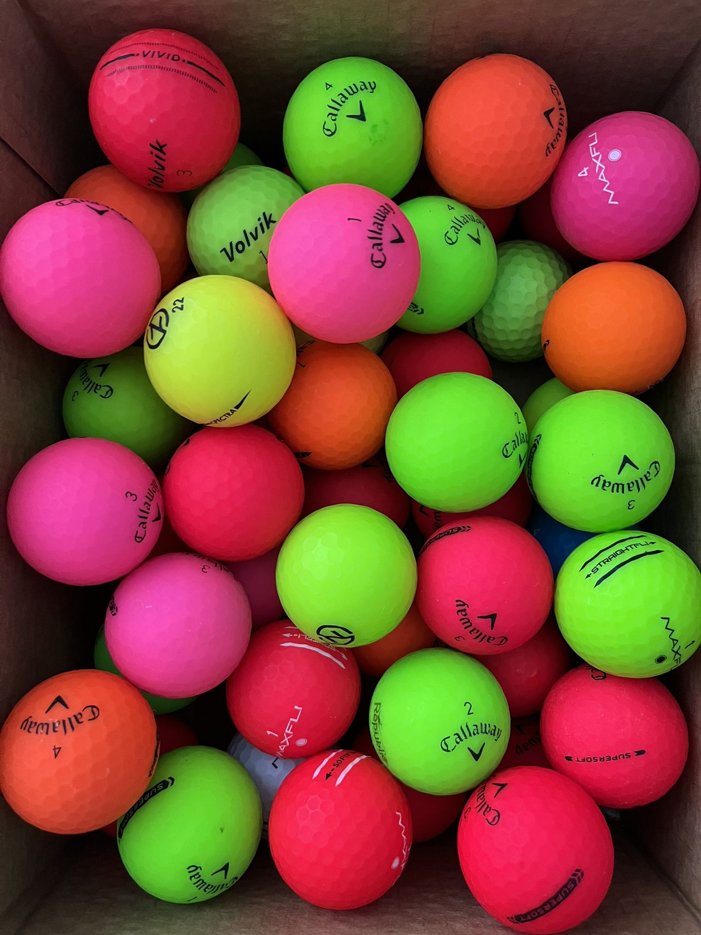 BRITE MATTE TYPE BALLS