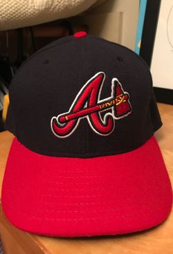 NEW ERA AUTHENTIC ATLANTA BRAVES ALTERNATE 7 3/8 HAT