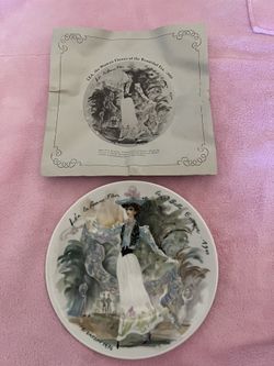 - Lea La Femme Fleur (1900) Woman of the century collectible plates